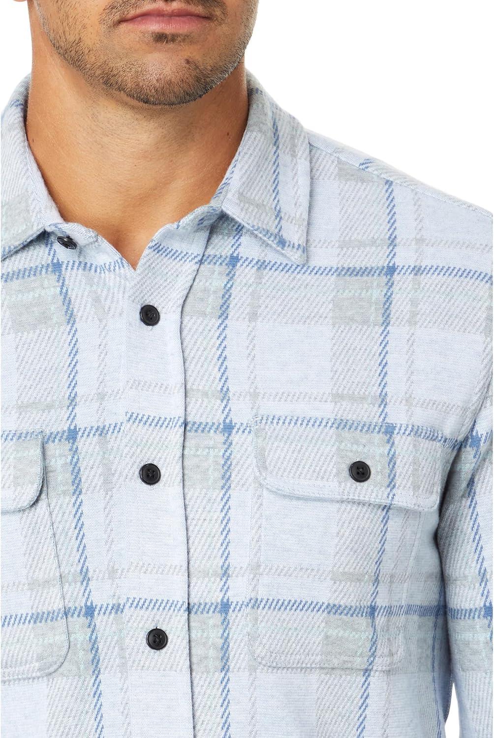 image:imageFaherty Mens Legend Sweater ShirtMaine Sky Plaid