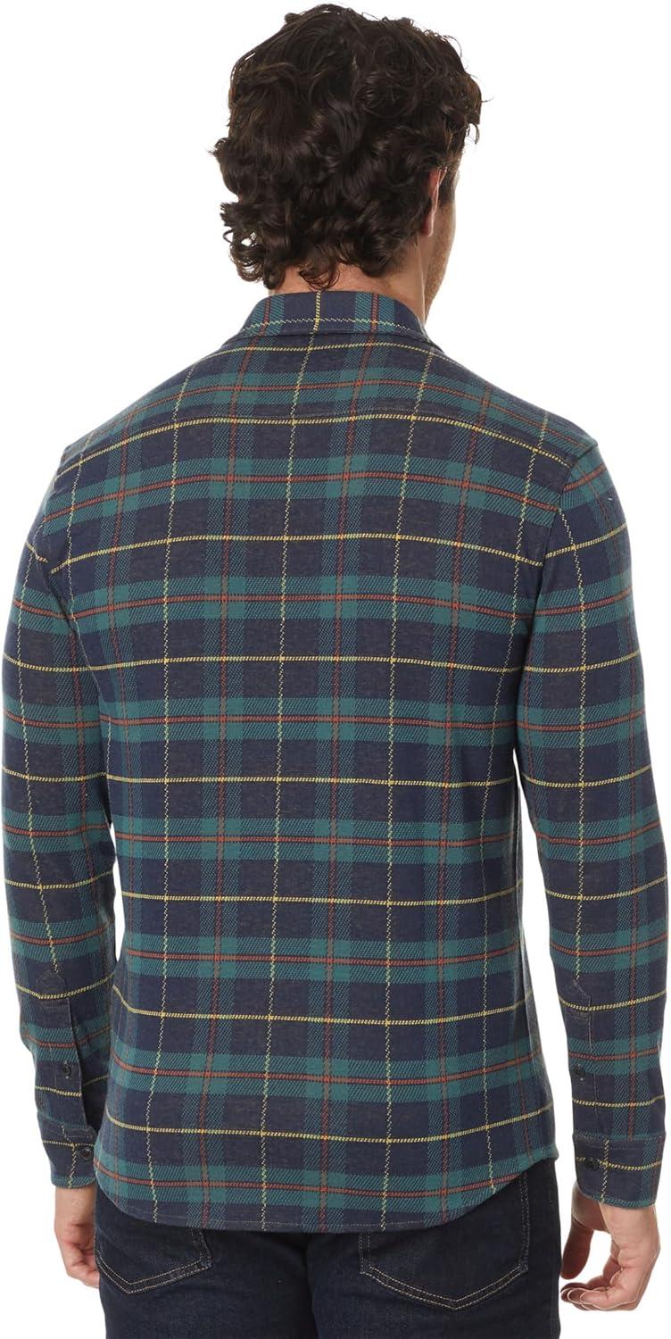 image:imageFaherty Mens Legend Sweater ShirtMossy Elm Plaid