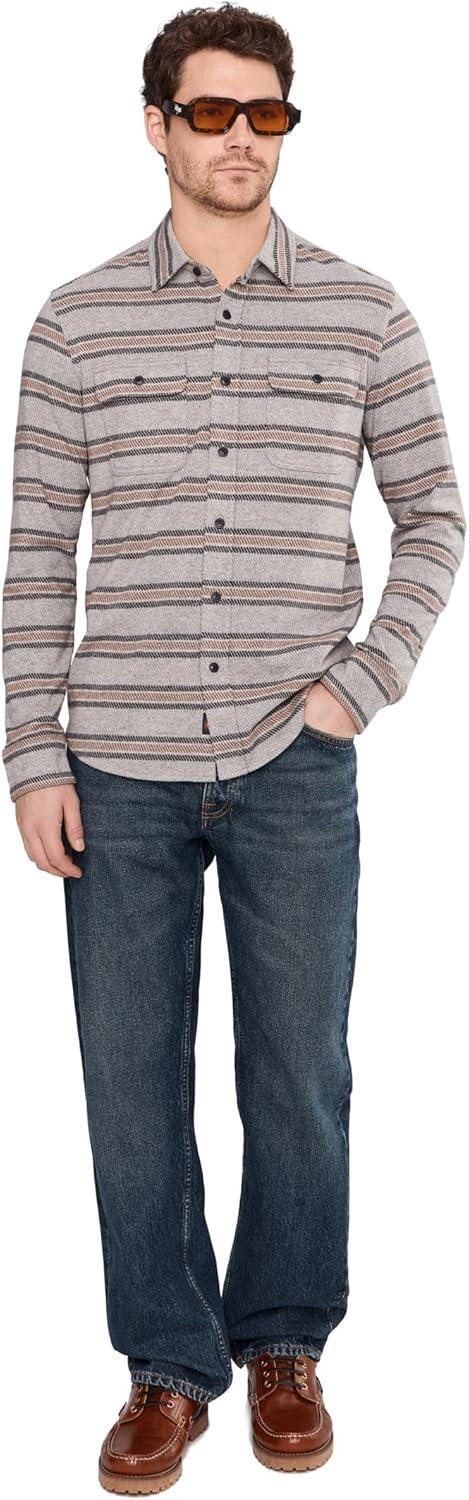 image:imageFaherty Mens Legend Sweater ShirtRock Coast Stripe
