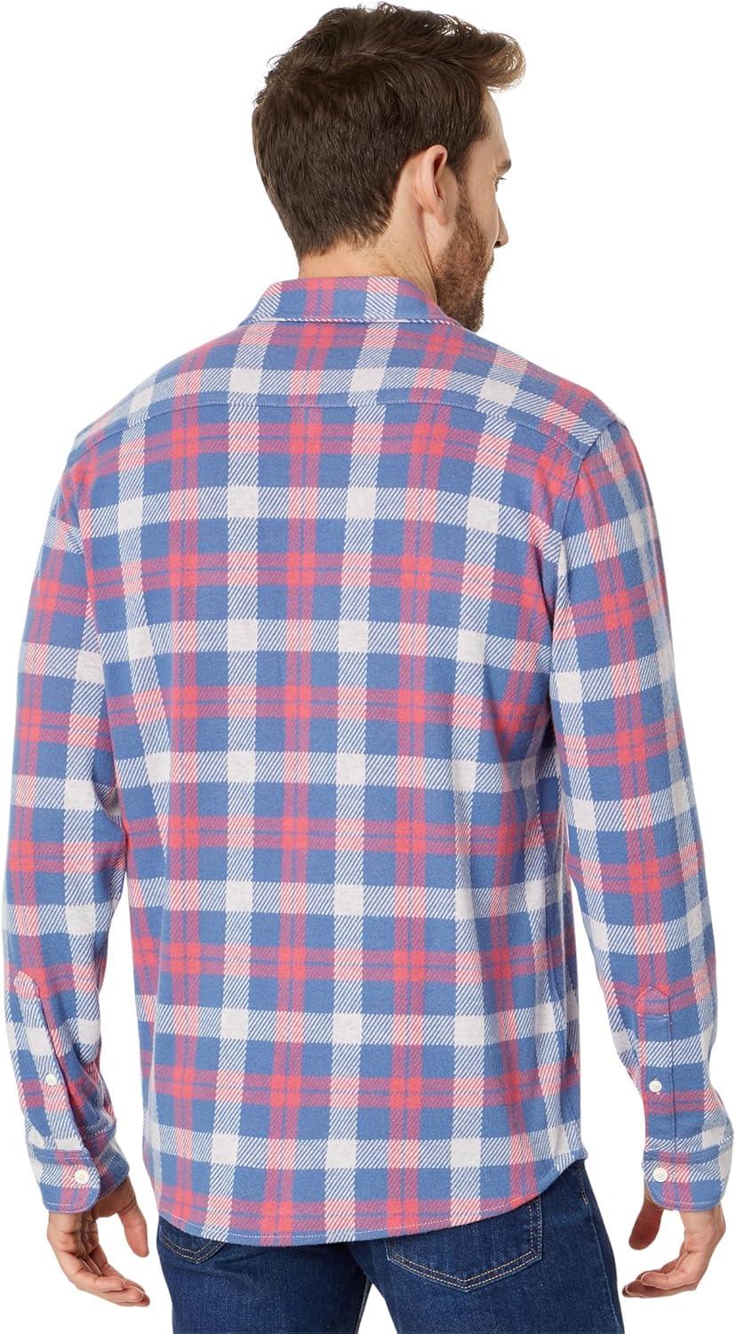 image:imageFaherty Mens Legend Sweater ShirtViewpoint Rose Plaid