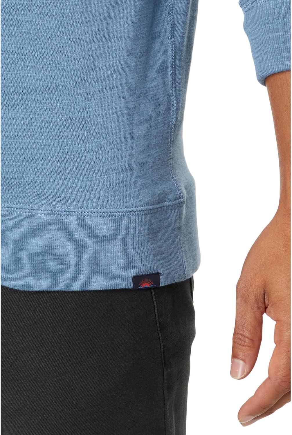 image:imageFaherty Mens Sunwashed Slub HoodieAqua Ocean