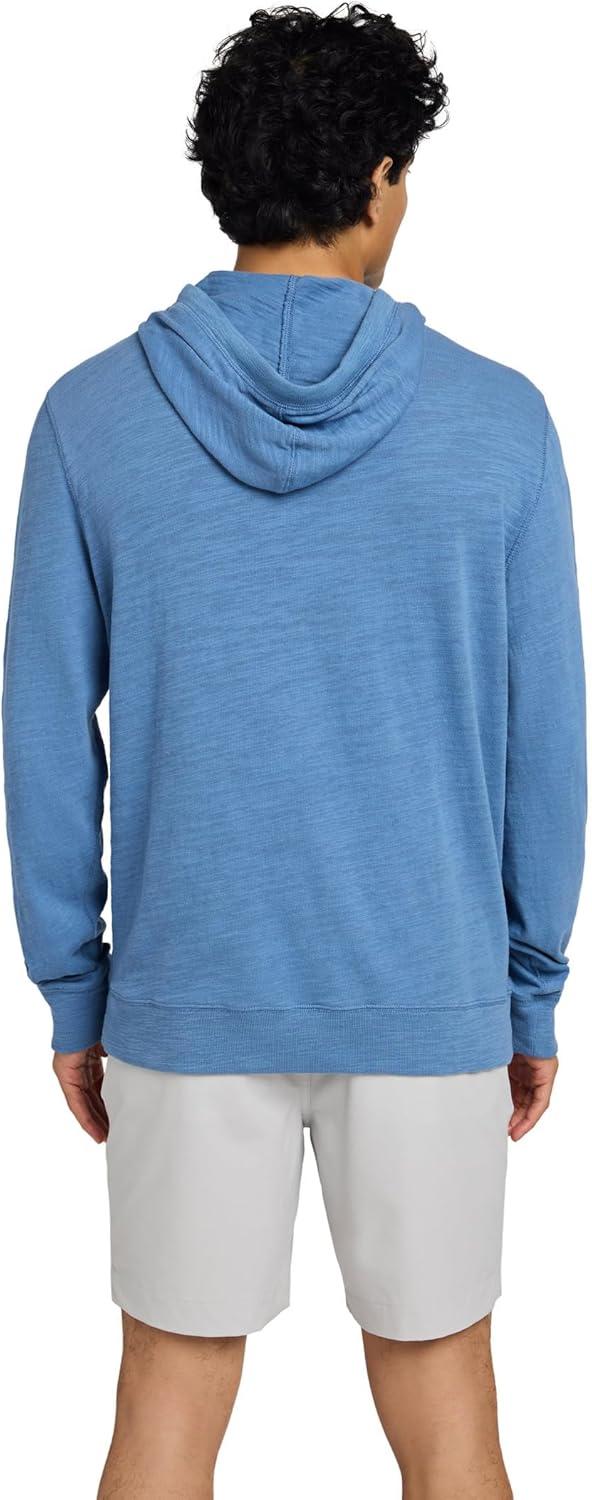 image:imageFaherty Mens Sunwashed Slub HoodieBlue Horizon Surf Stripe