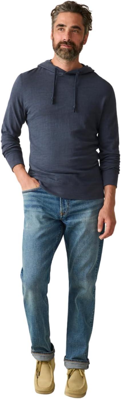 image:imageFaherty Mens Sunwashed Slub HoodieBlue Nights