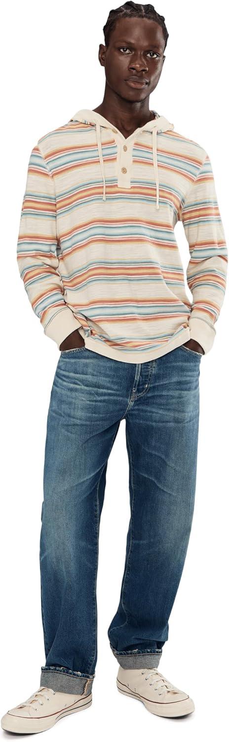 image:imageFaherty Mens Sunwashed Slub HoodieDaybreak Ombre
