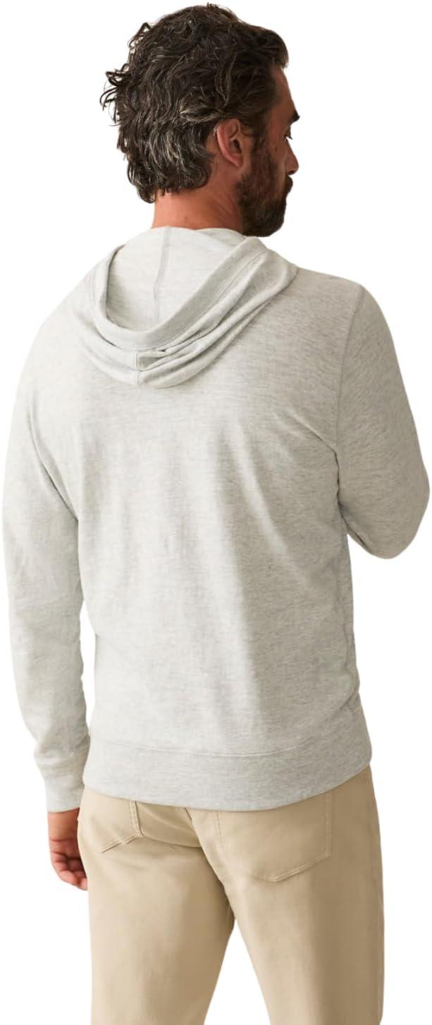 image:imageFaherty Mens Sunwashed Slub HoodieLight Grey Heather