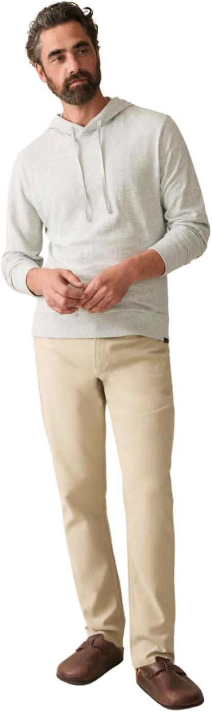 image:imageFaherty Mens Sunwashed Slub HoodieLight Grey Heather