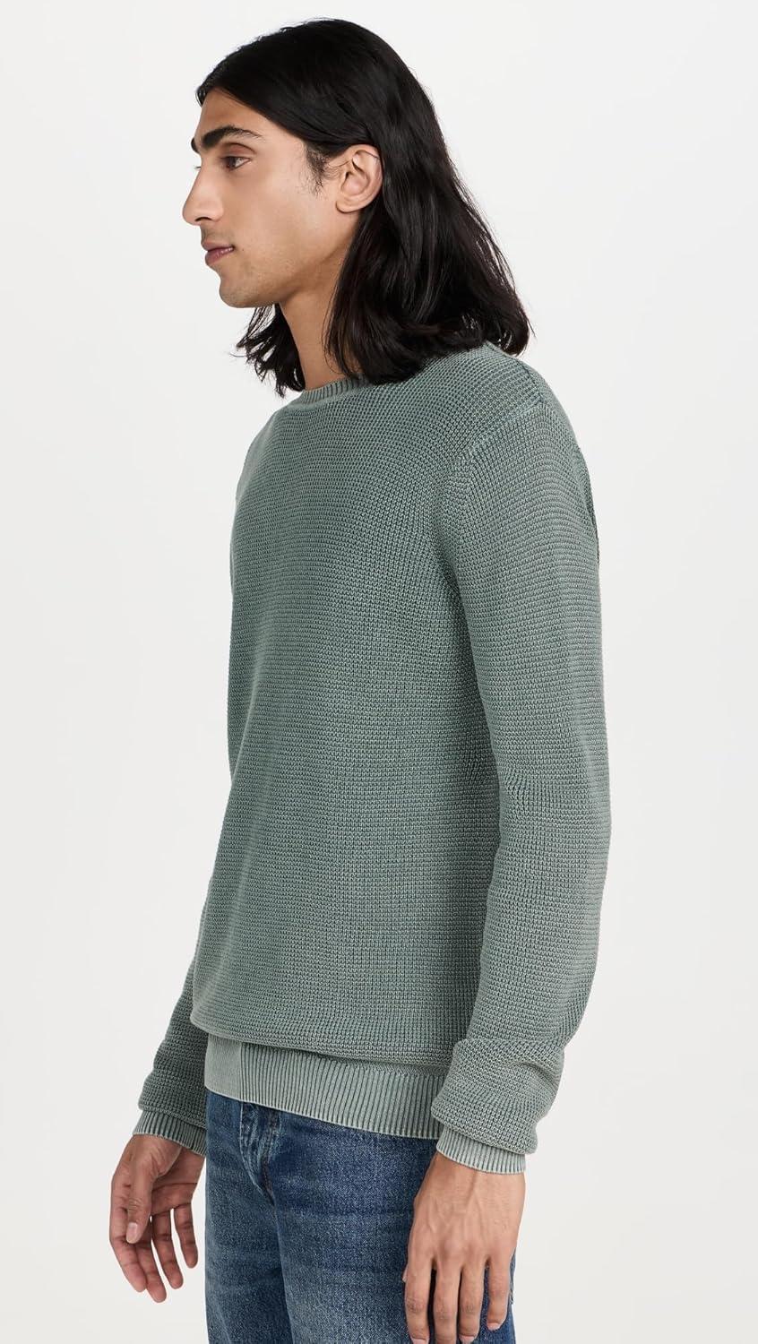 image:imageFaherty Mens Sunwashed Slub HoodieMountain Olive