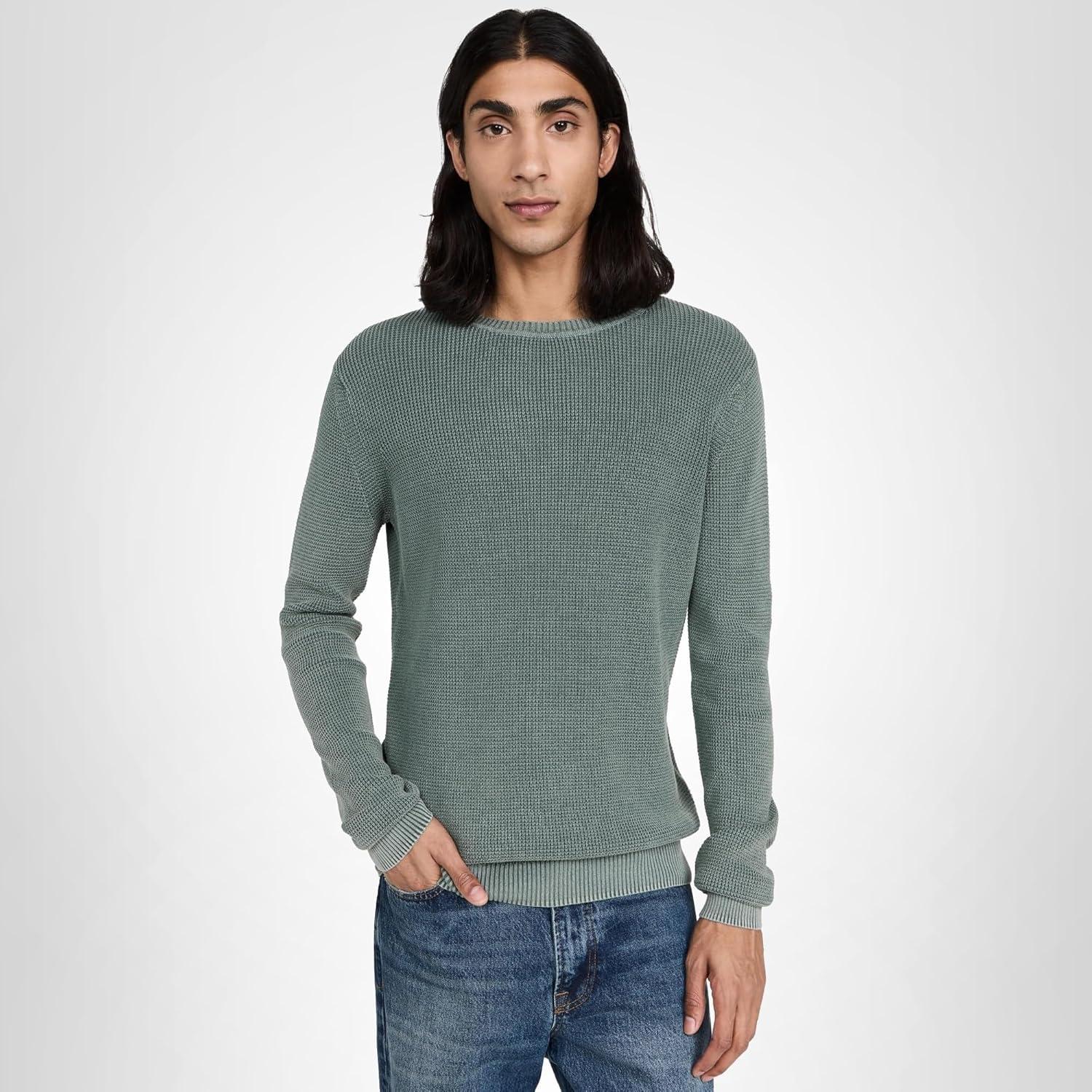 image:imageFaherty Mens Sunwashed Slub HoodieMountain Olive