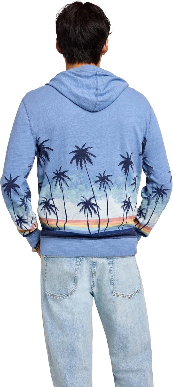 image:imageFaherty Mens Sunwashed Slub HoodiePalm Rainbow Ombre