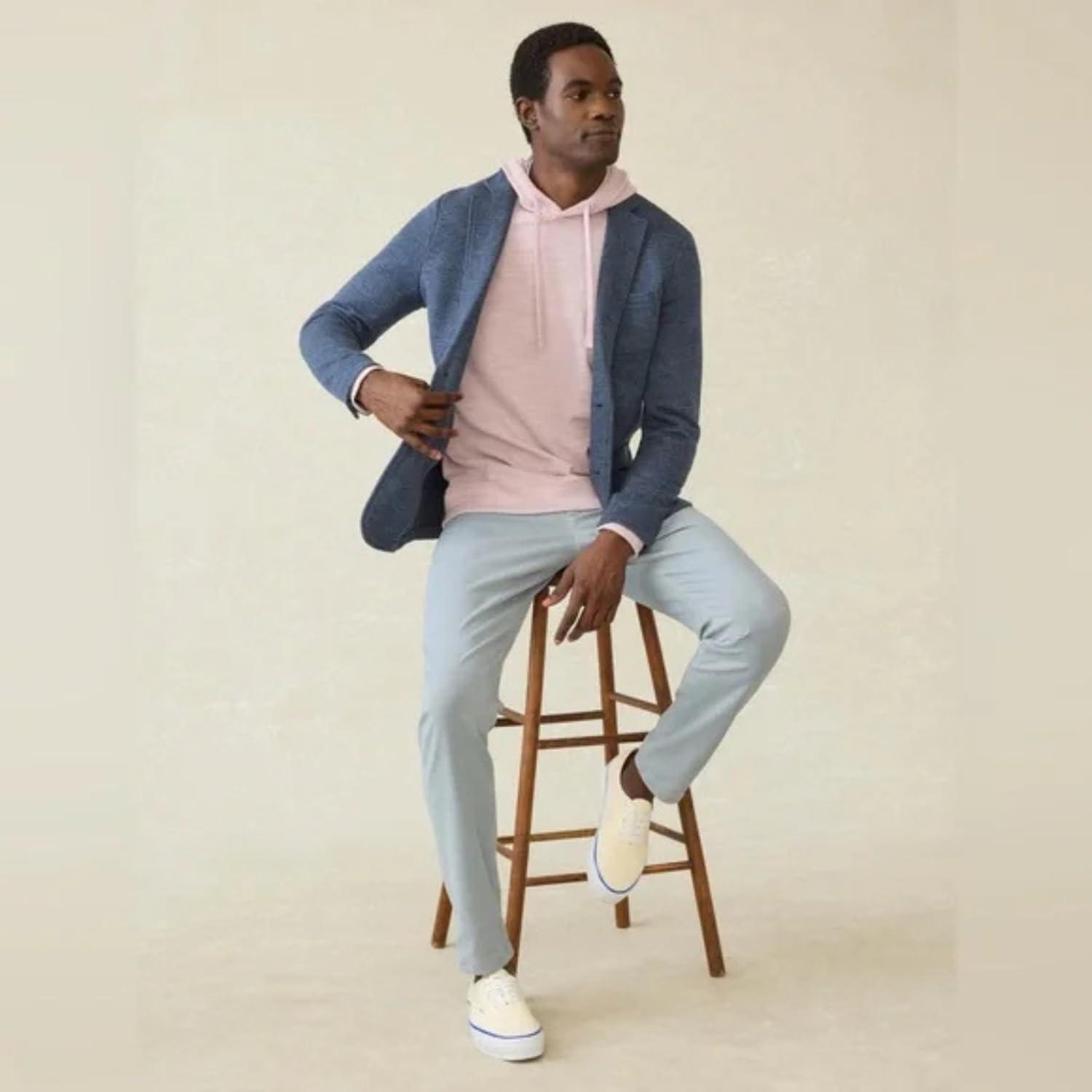 image:imageFaherty Mens Sunwashed Slub HoodieVista Plum