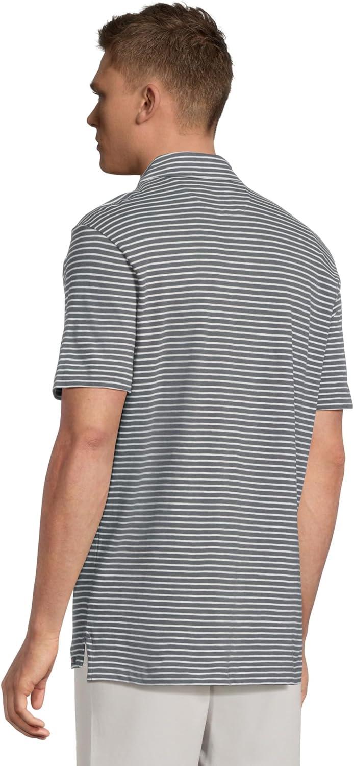 image:imageFaherty Mens Sunwashed TShirt PoloOcean Stone Stripe