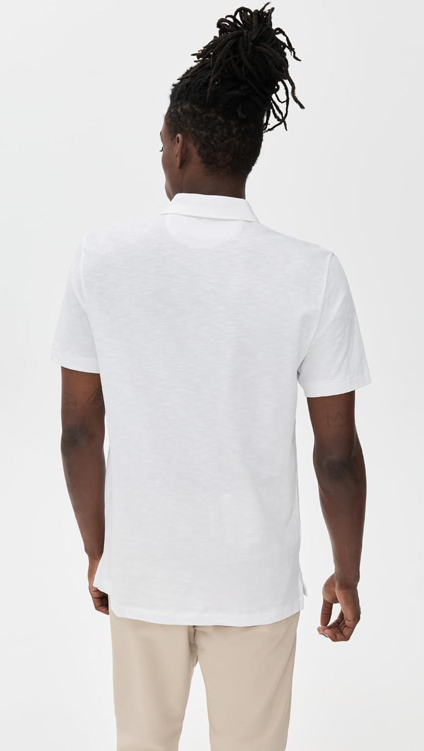 image:imageFaherty Mens Sunwashed TShirt PoloWhite