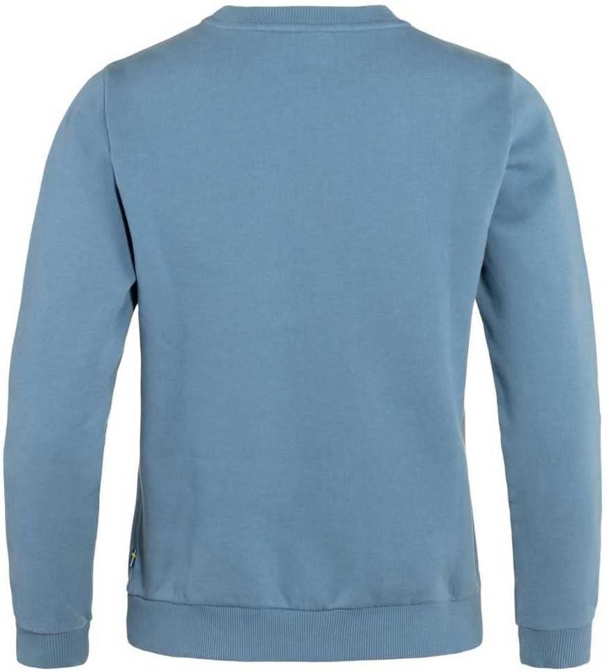 image:imageFjllrven mens Fjallraven Logo SweaterDawn Blueterracotta Brown