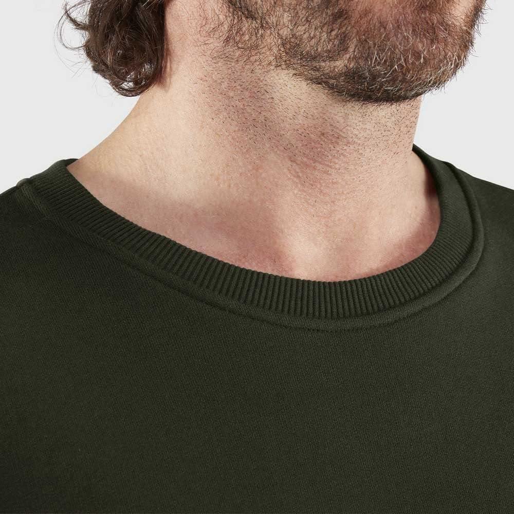 image:imageFjllrven mens Fjallraven Logo SweaterDeep Forest