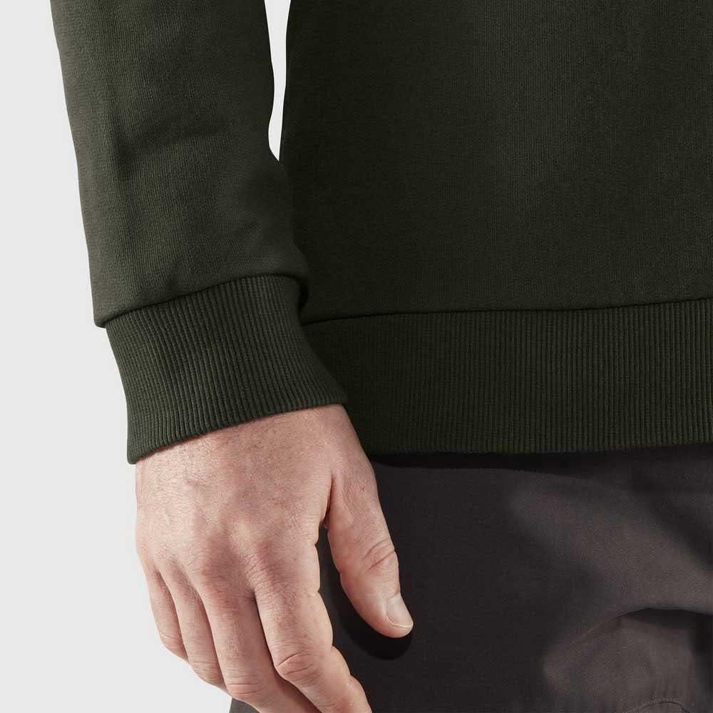image:imageFjllrven mens Fjallraven Logo SweaterDeep Forest
