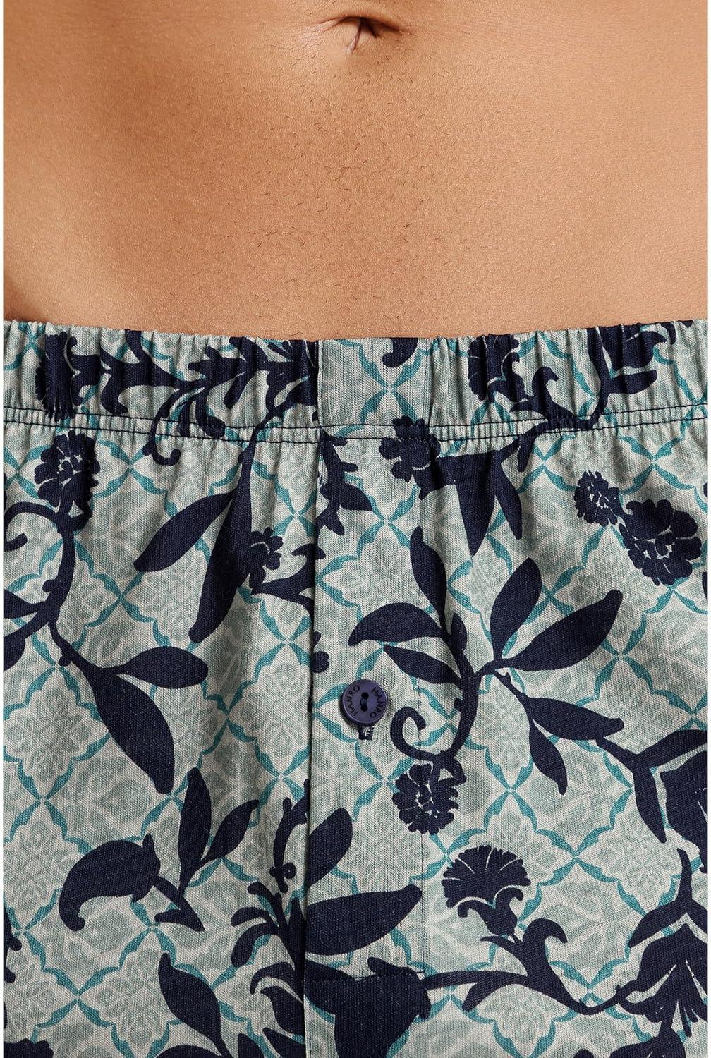 image:imageHANRO mens Cotton Sporty Knit BoxerBoxer ShortsMoonshine Tiles
