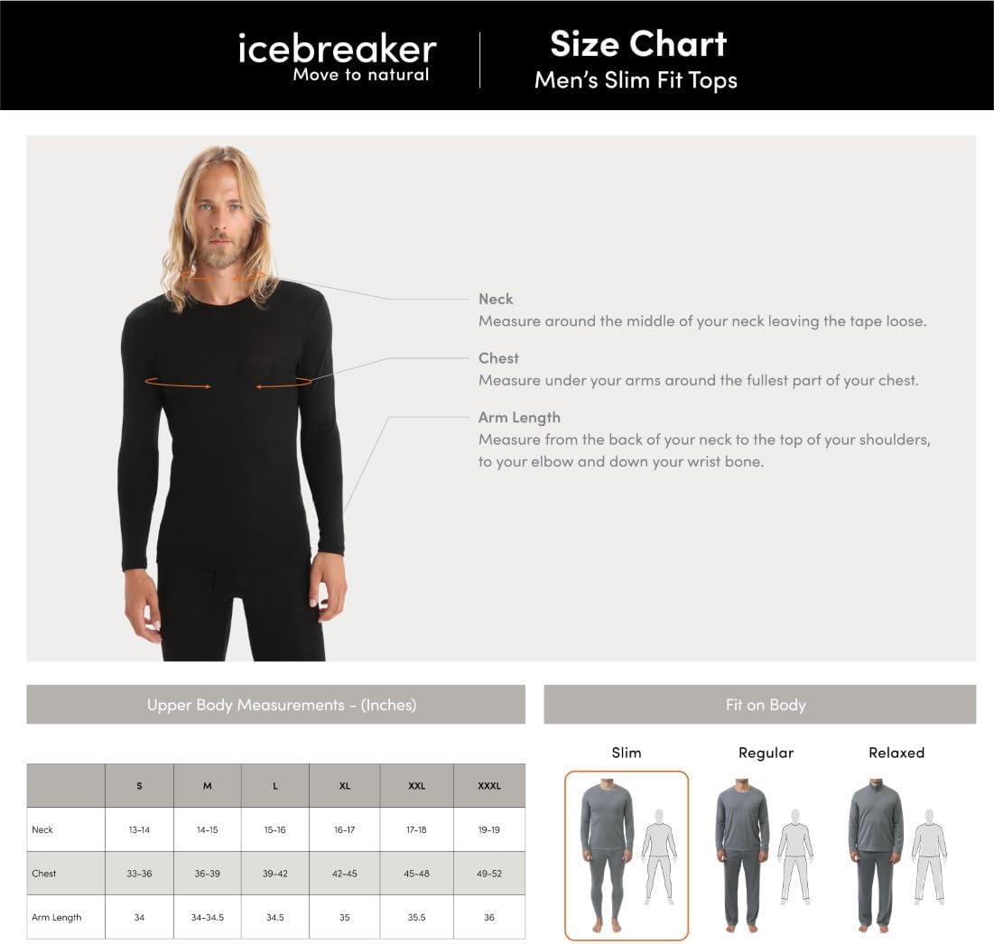 image:imageIcebreaker Merino Mens 200 Oasis Long Sleeve Crew ShirtMidnight Navy