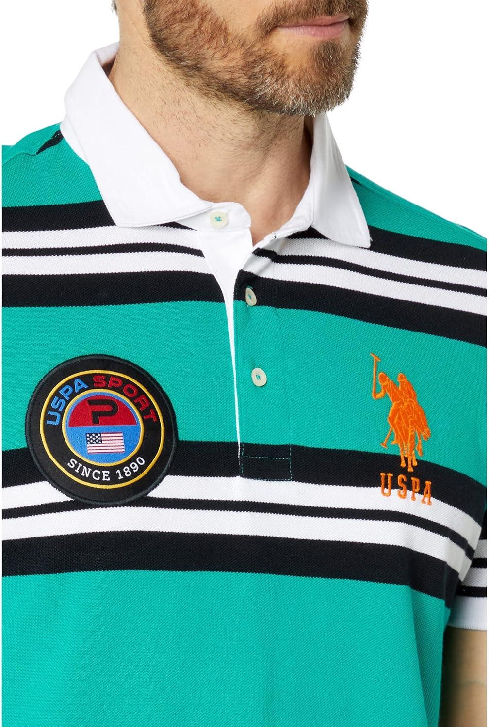 image:imageJERSEY PRINTED POLO SHIRTDeep Green
