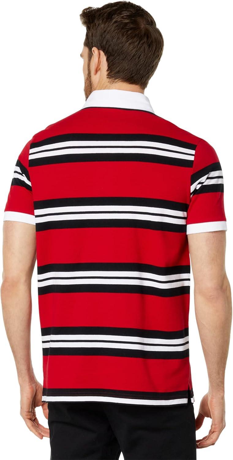 image:imageJERSEY PRINTED POLO SHIRTEngine Red