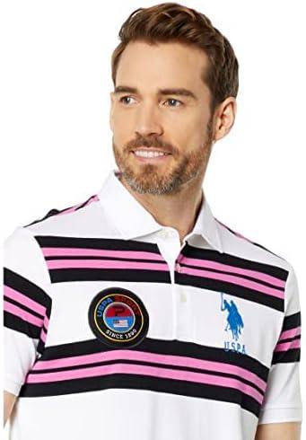 image:imageJERSEY PRINTED POLO SHIRTWhite
