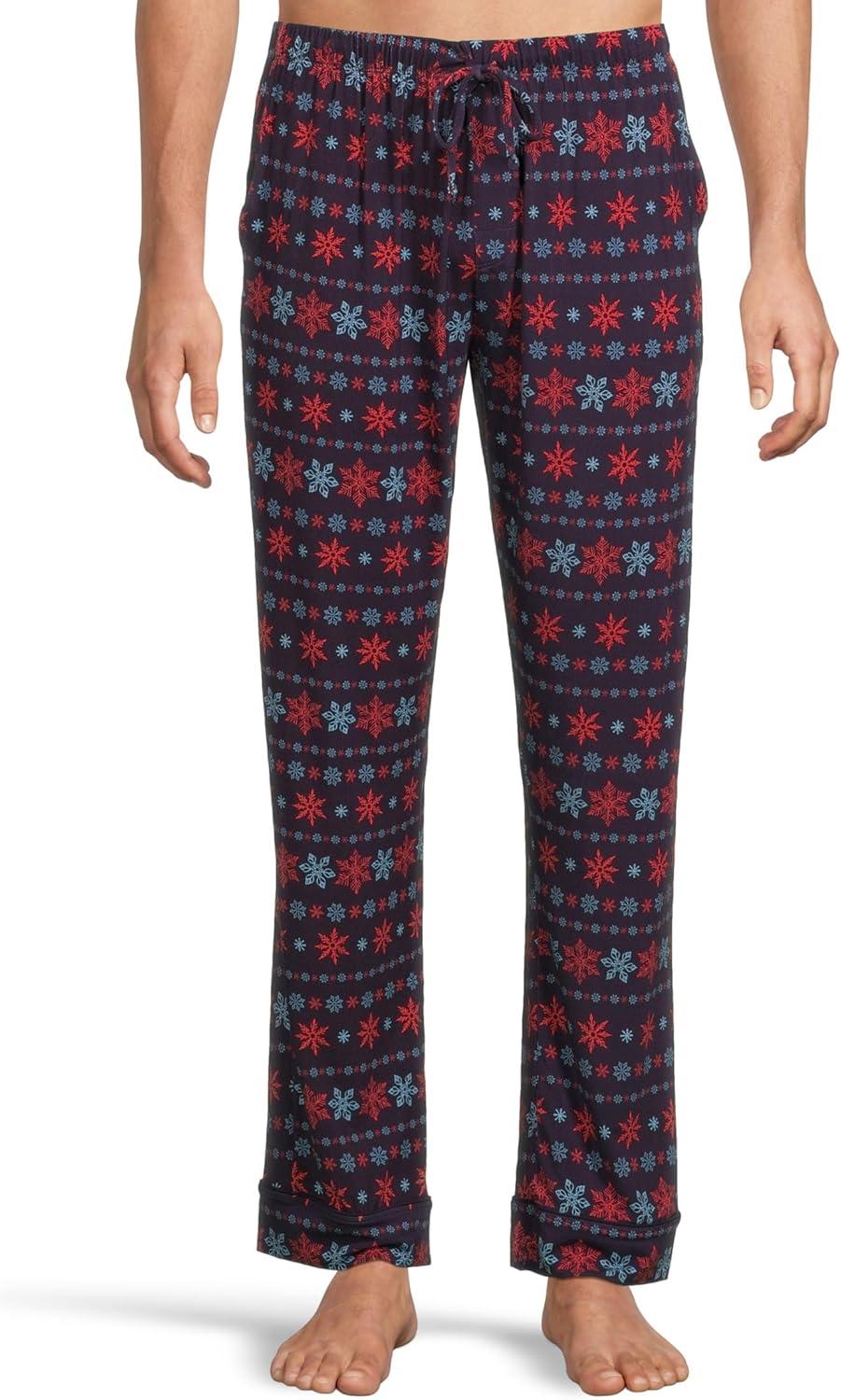 image:imageMeUndies mens Long Sleeve Modal Pj SetFair Isle Flurry