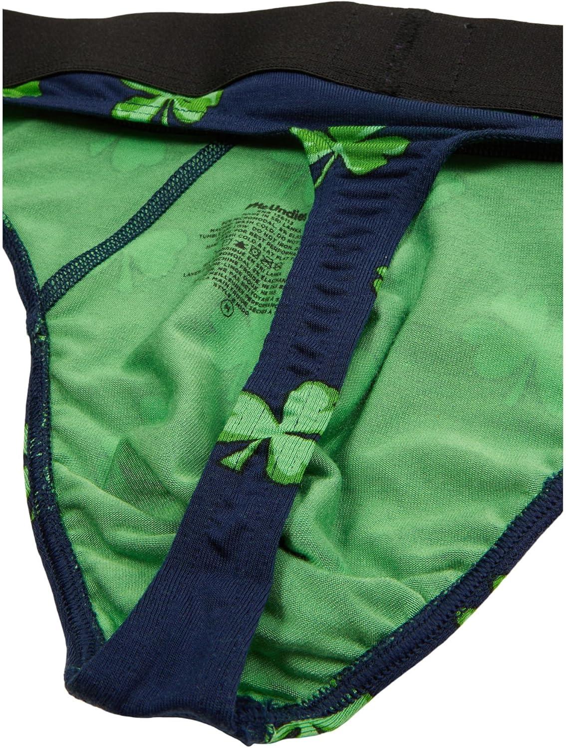 image:imageMeUndies mens Pouch Front ThongShamrock on