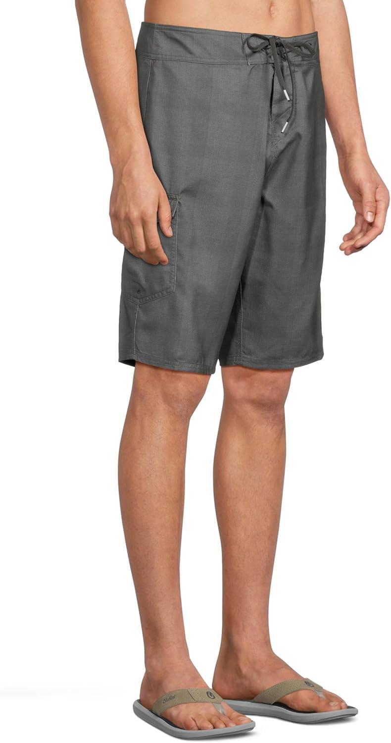 image:imageONEILL Mens 21 Inch Geo Print Boardshorts Water Resistant Swim Trunks for Men with Quick Dry Stretch Fabric and PocketsGrey Santa Cruz Printed 20