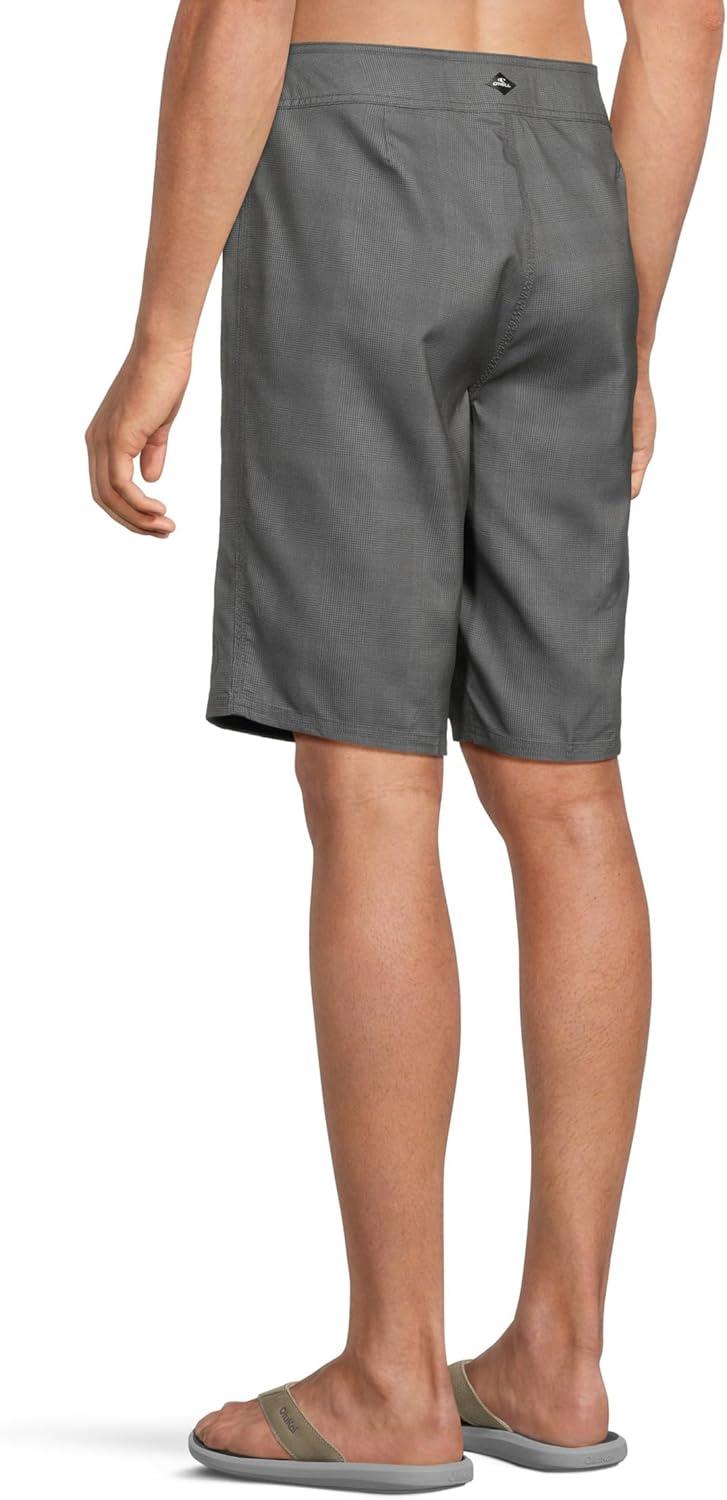 image:imageONEILL Mens 21 Inch Geo Print Boardshorts Water Resistant Swim Trunks for Men with Quick Dry Stretch Fabric and PocketsGrey Santa Cruz Printed 20