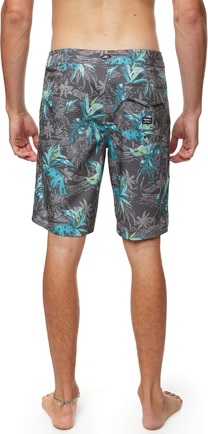 image:imageONeill Mens Lennox Hermosa Solid Volley 17 BoardshortsAsphalt Islander