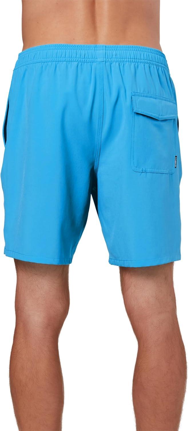 image:imageONeill Mens Lennox Hermosa Solid Volley 17 BoardshortsBrt Blu3 Solid Volley