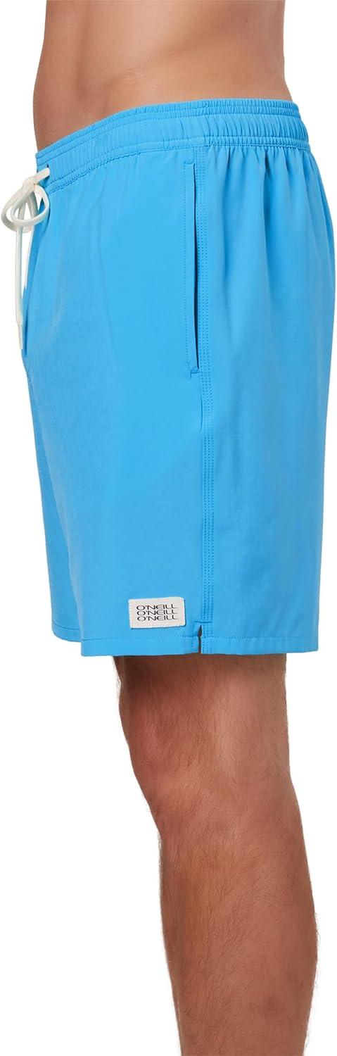 image:imageONeill Mens Lennox Hermosa Solid Volley 17 BoardshortsBrt Blu3 Solid Volley