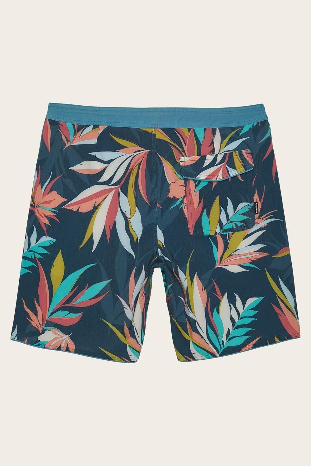 image:imageONeill Mens Lennox Hermosa Solid Volley 17 BoardshortsDark Blue Quarters