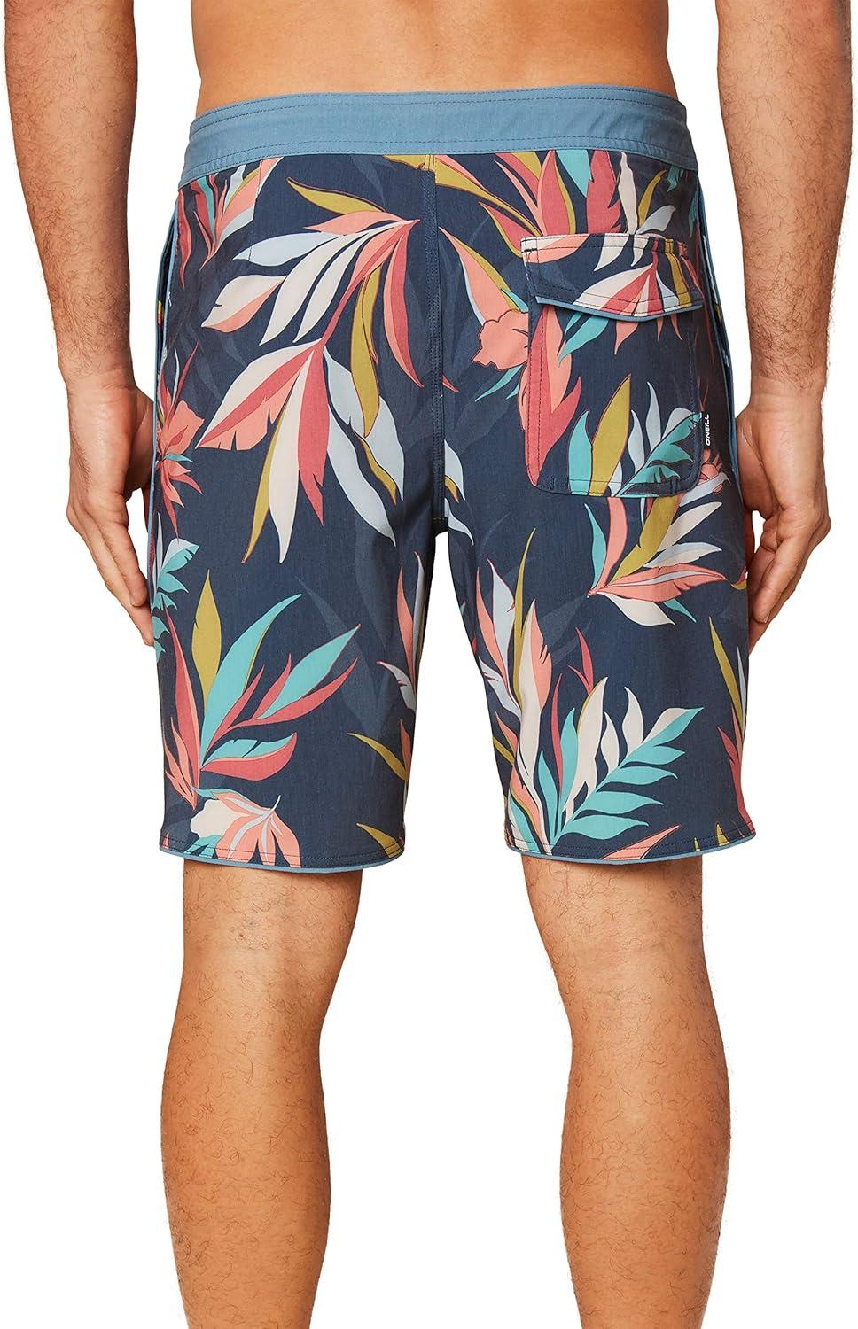 image:imageONeill Mens Lennox Hermosa Solid Volley 17 BoardshortsDark Blue Quarters