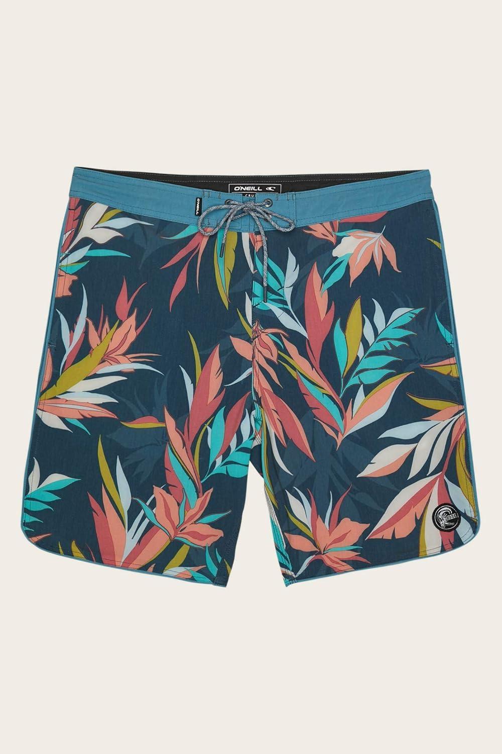 image:imageONeill Mens Lennox Hermosa Solid Volley 17 BoardshortsDark Blue Quarters