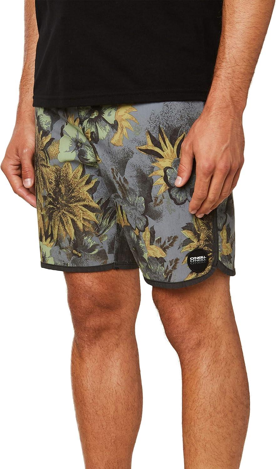 image:imageONeill Mens Lennox Hermosa Solid Volley 17 BoardshortsGrey Island Rhythms