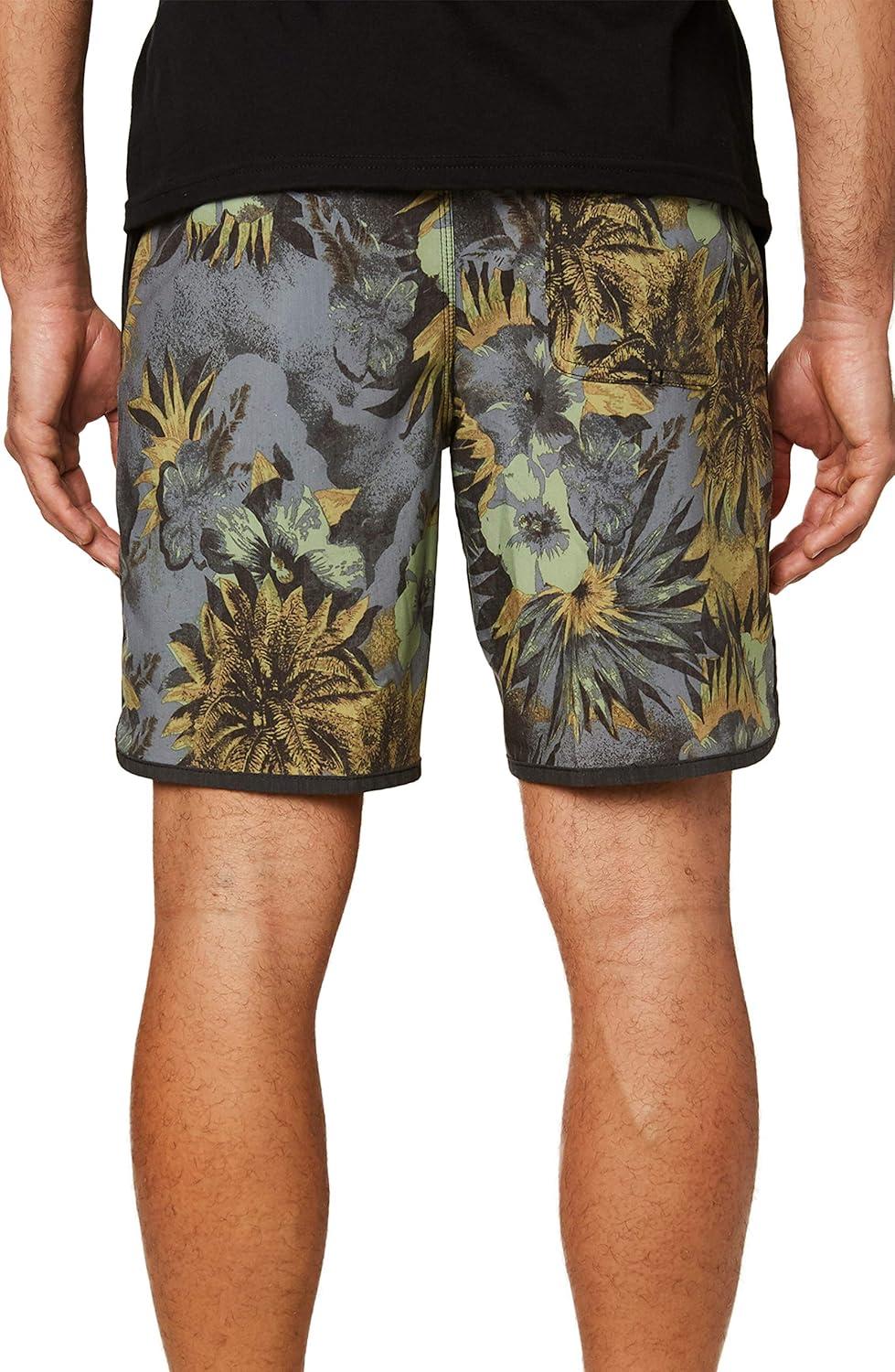 image:imageONeill Mens Lennox Hermosa Solid Volley 17 BoardshortsGrey Island Rhythms