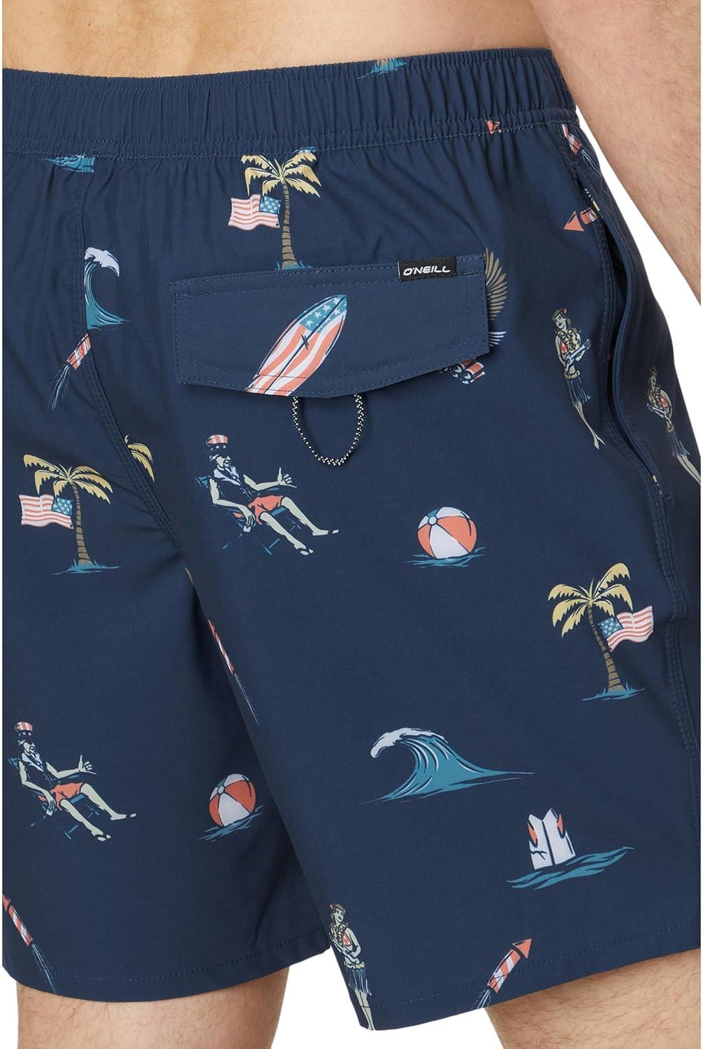 image:imageONeill Mens Lennox Hermosa Solid Volley 17 BoardshortsNavy