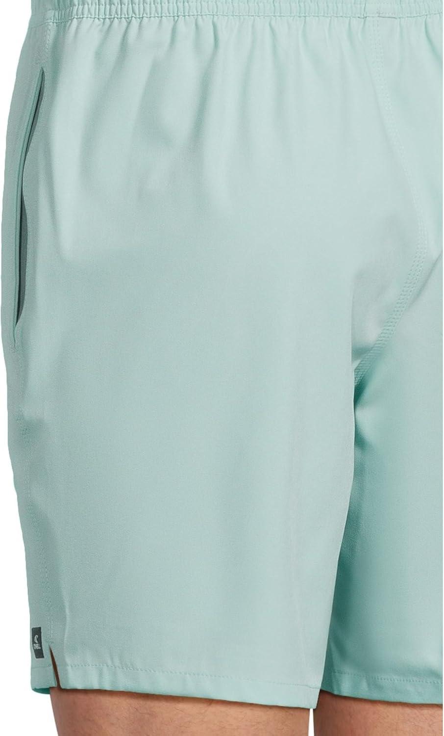 image:imageONeill Mens Lennox Hermosa Solid Volley 17 BoardshortsPastel Turquoise