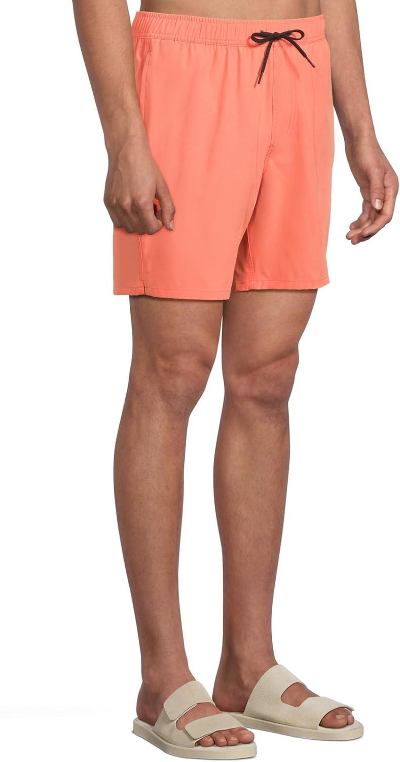 image:imageONeill Mens Lennox Hermosa Solid Volley 17 BoardshortsPeach Echo