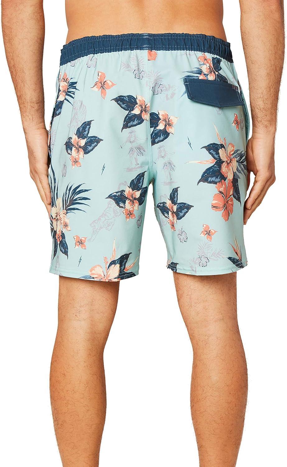 image:imageONeill Mens Lennox Hermosa Solid Volley 17 BoardshortsSea Foam Bloom