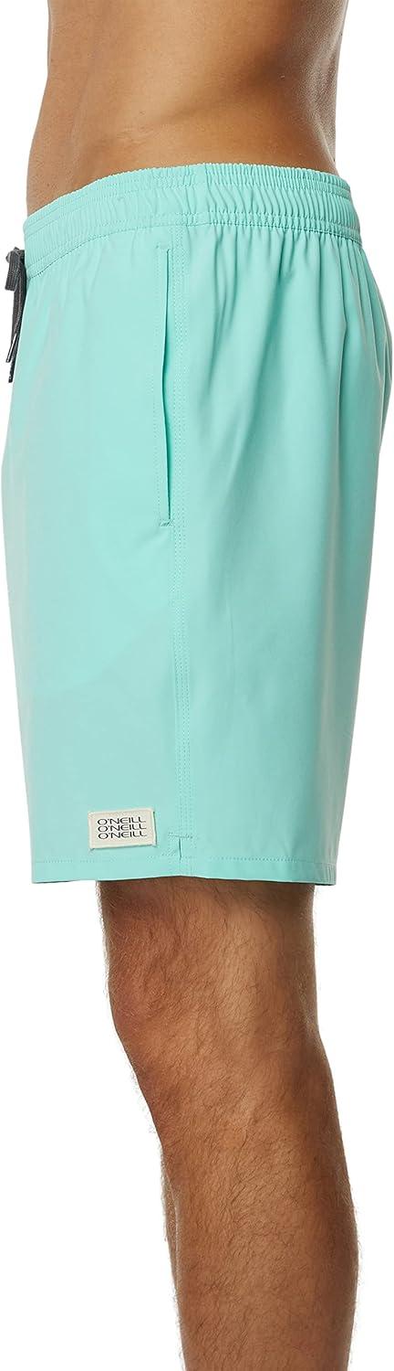 image:imageONeill Mens Lennox Hermosa Solid Volley 17 BoardshortsTurq 2 Solid Volley