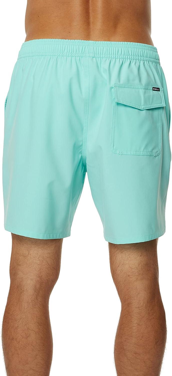 image:imageONeill Mens Lennox Hermosa Solid Volley 17 BoardshortsTurq 2 Solid Volley