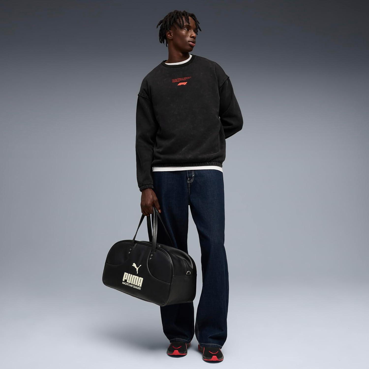 image:imagePUMA Mens Formula 1 Sportswear Crew Fleece Sweatshirt Puma Black Large