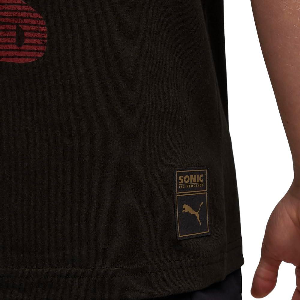 image:imagePUMA Mens Sonic The Hedgehog Relaxed Graphic TShirtPuma Black
