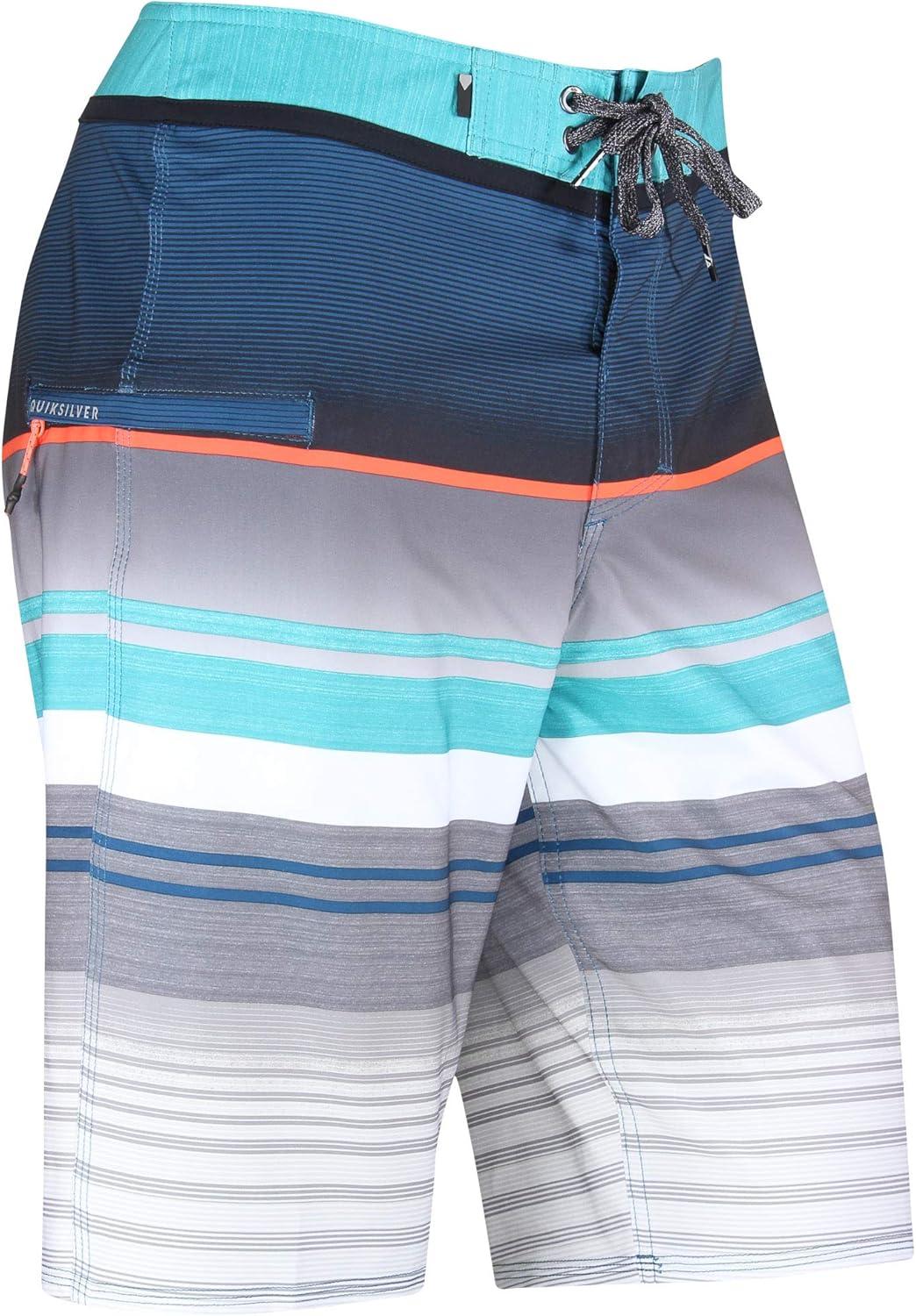 image:imageQuiksilver Mens Everyday Stripe Vee 21 BoardshortViridian Green