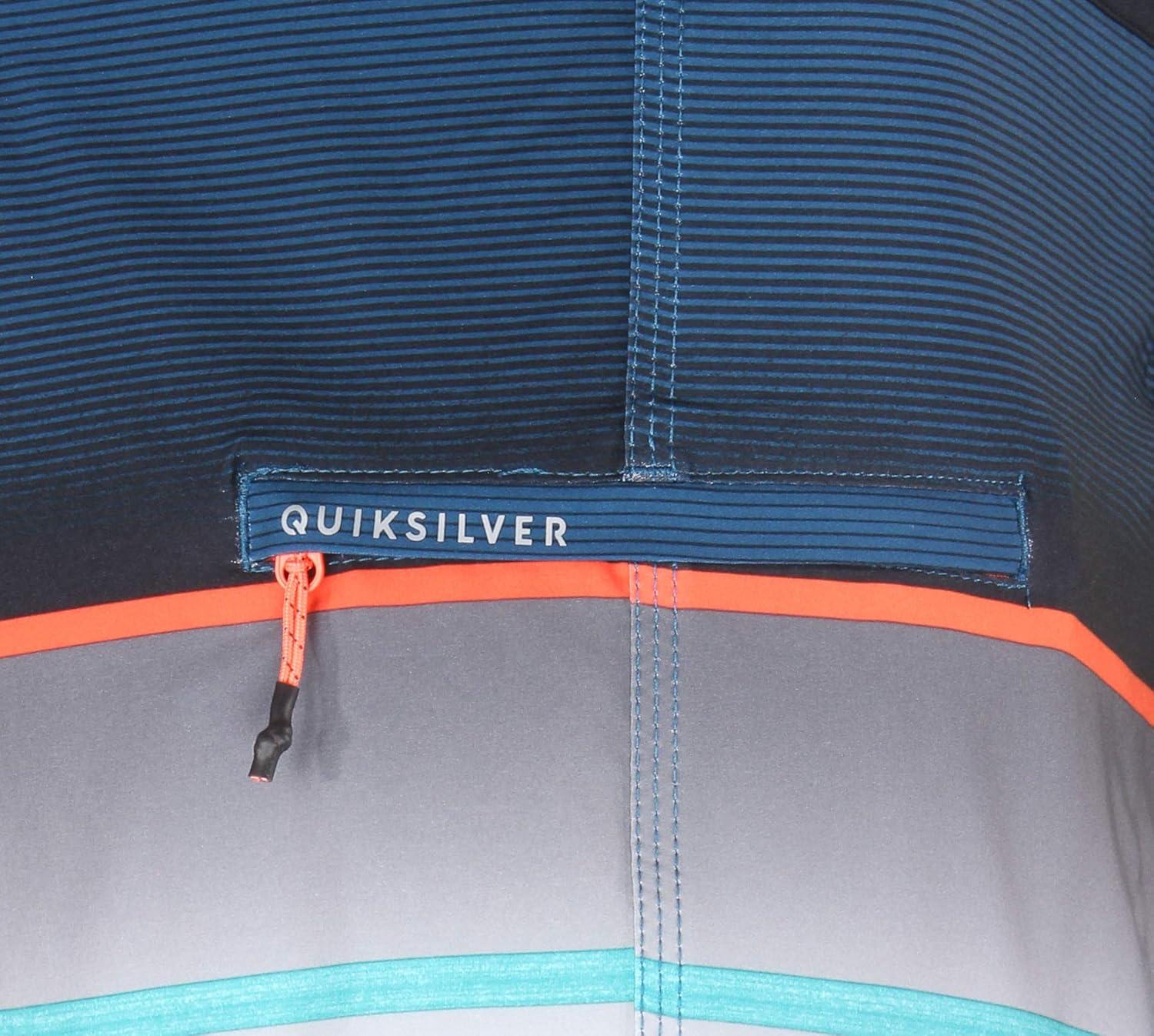 image:imageQuiksilver Mens Everyday Stripe Vee 21 BoardshortViridian Green
