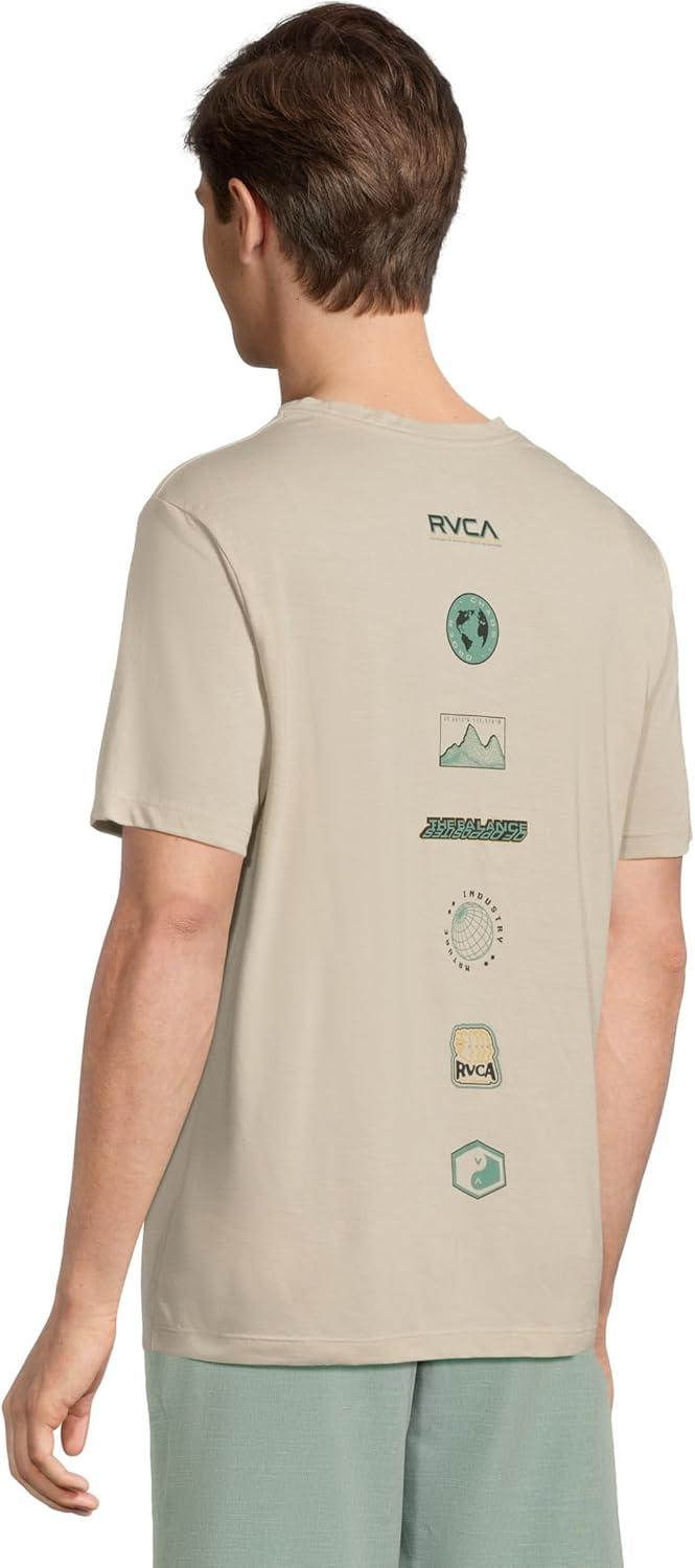 image:imageRVCA Mens RVCA Xt Stacks Short SleeveLight Khaki