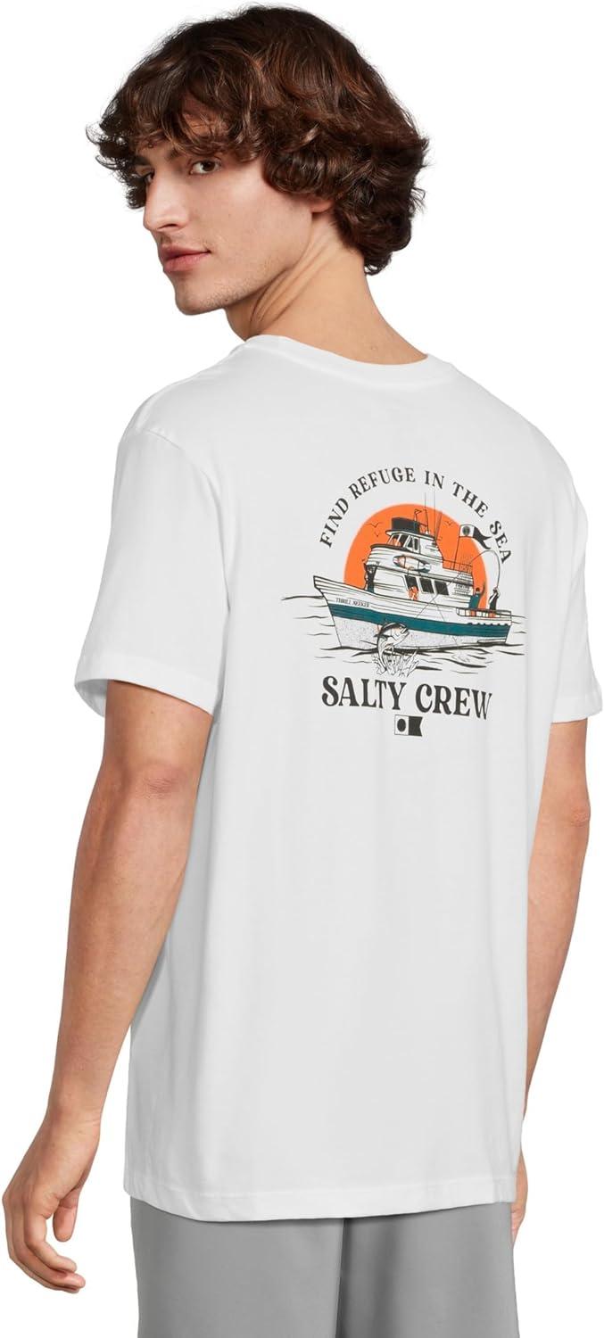 image:imageSalty Crew Mens Day Charter Short Sleeve TeeWhite