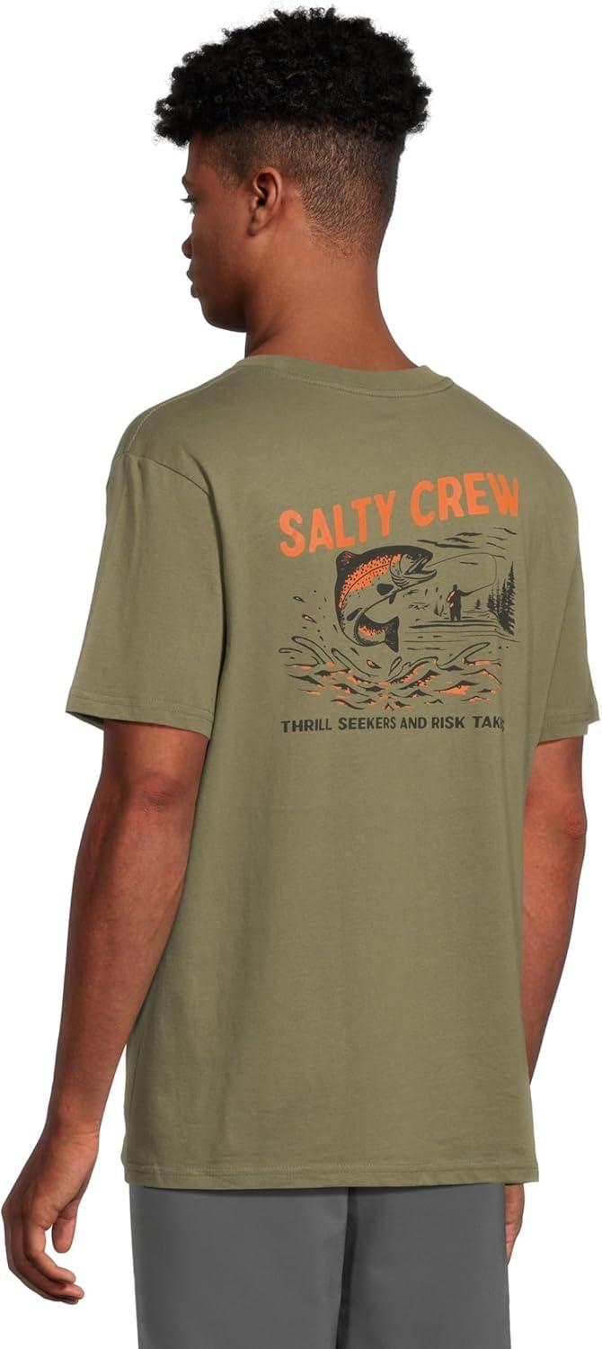 image:imageSalty Crew Mens Nature Classic Short Sleeve TeeDusty Olive