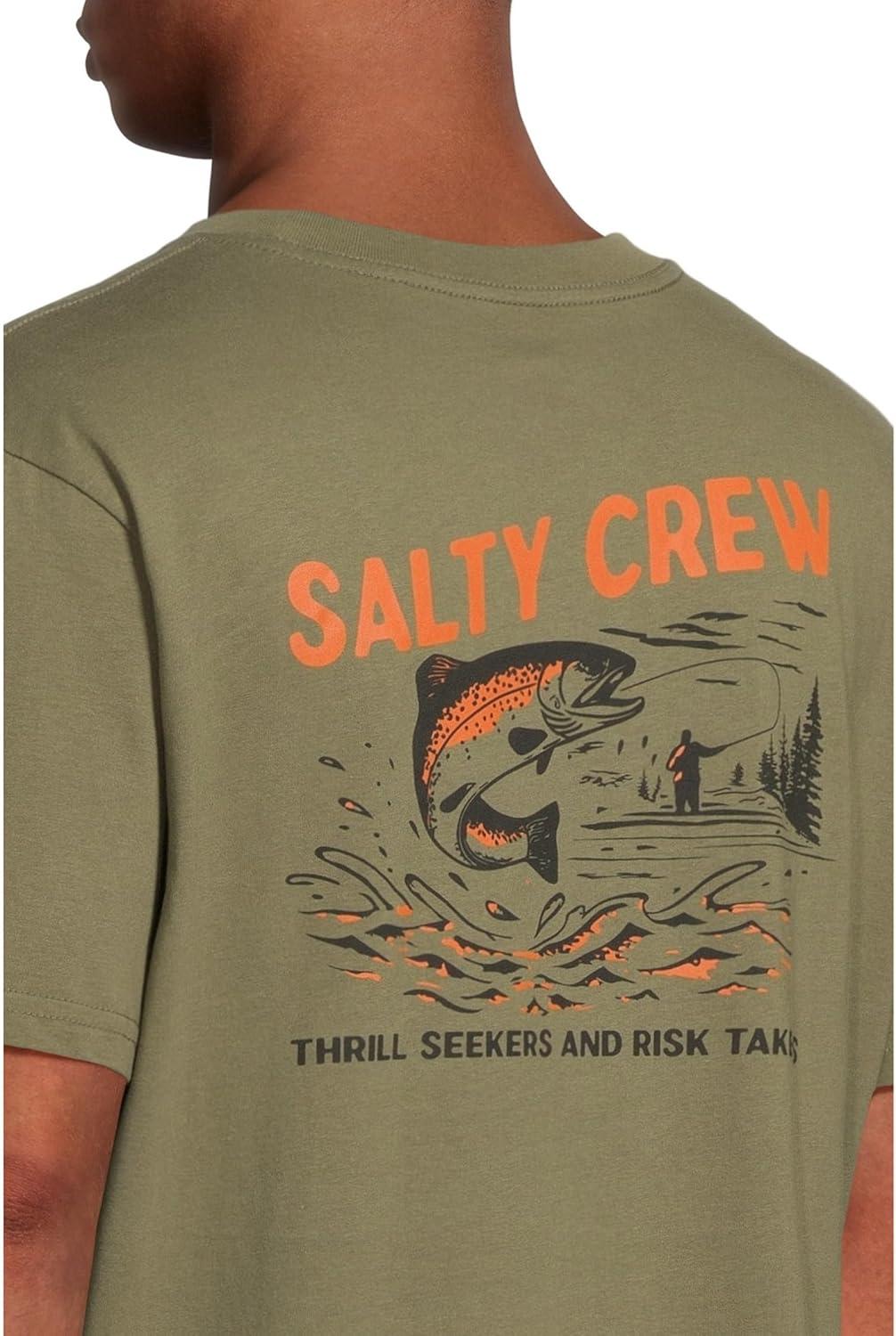 image:imageSalty Crew Mens Nature Classic Short Sleeve TeeDusty Olive